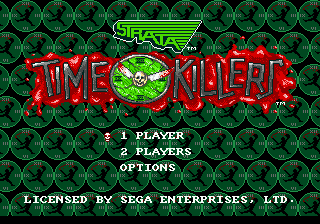 Time Killers Title Screen
